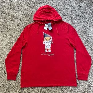 Polo Ralph Lauren USA Polo Bear T-shirt Hoodie